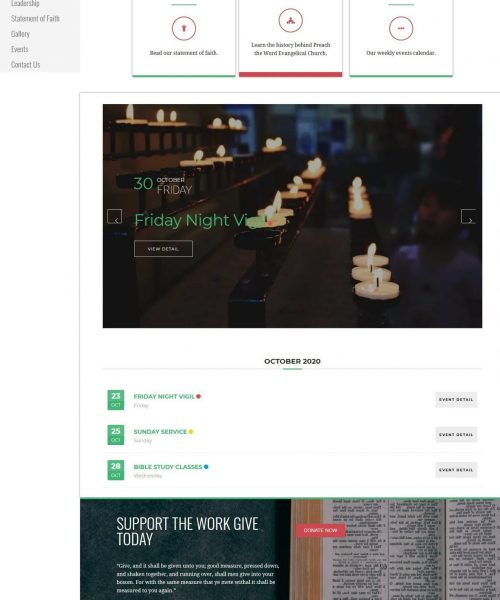 Preach the Word Evangelical Church North America